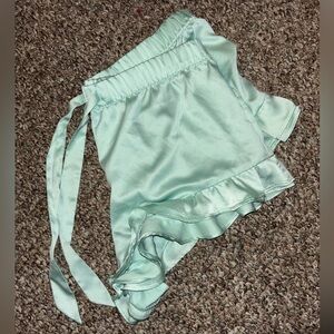 Victoria secret silk sleep shorts
